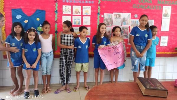 Eleição do Grêmio Estudantil movimenta os alunos de escola municipal de Tocantínia